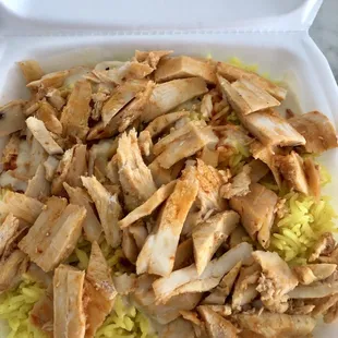 Chicken shawarma plate $10.99