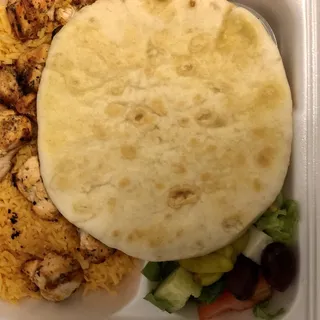 Chicken Kabob Plate