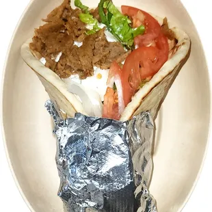 a plate of food