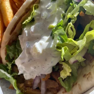 Spicy Gyro Sandwich
