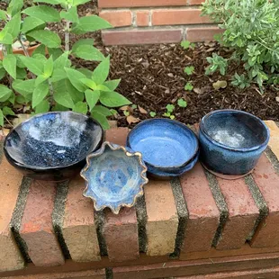 So happy with how my glazed pieces turned out (: