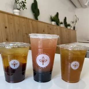 Jasmine Green Tea, pink lady, Lavender Green Tea