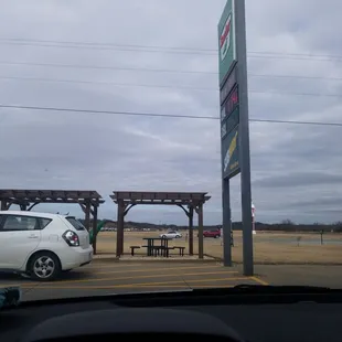 They have outdoor seating.