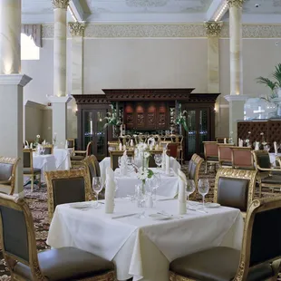 The fine dining option at the West Baden Springs Hotel.