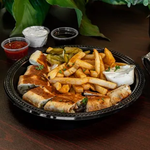 food, fish and chips