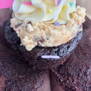 Closeup of my cupcake