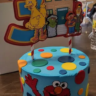 Elmo Cake