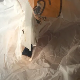 a piece of paper with a face on it