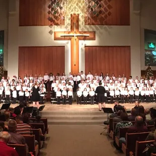 Christmas Fanfare 2015 - Children's Choirs (K-2nd grade), Youth Choir (3rd-6th Grade), and Girls' Choir (6-12th grade).