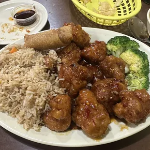 15. Orange Chicken Dinner Special