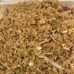 Pork fried rice (large)