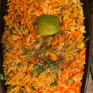 Chicken Biryani was just okay
