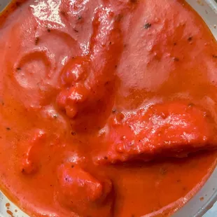 Butter chicken (came with rice on the side)