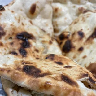 Aloo Naan + Plain Naan