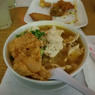 Tom Yum Soup. Incredible. Get it. Trust me.