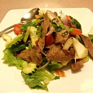 Beef salad