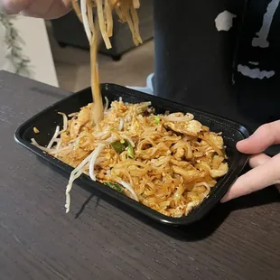 Pad Thai with Chicken