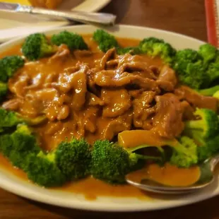 Rama beef, curry peanut sauce was very good