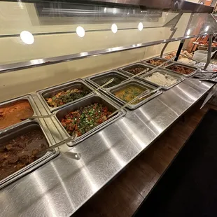 Clean buffet counter