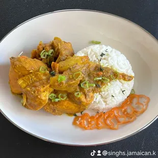 a plate of food