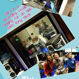 Hired to sing on an app with Da Bradah Tony Silva. Thanks Craig, Sara's getting more opportunities because of her singing!