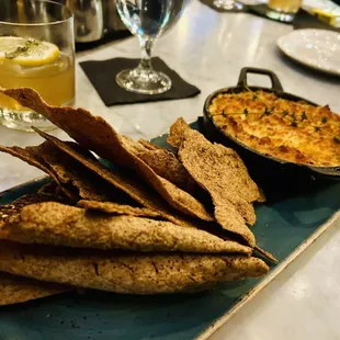 Lobster &amp; artichoke dip