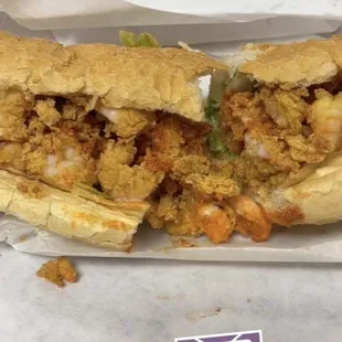 Shrimp Poboy