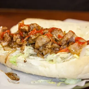 Korean Pork Poboy