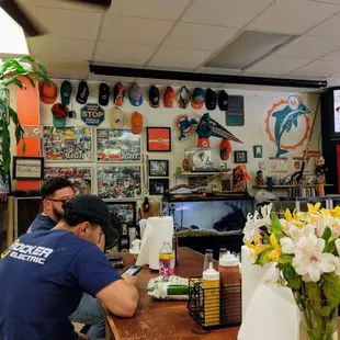 Someone is a huge Miami Dolphin fan..