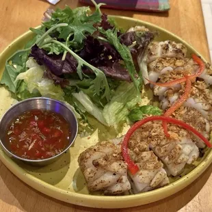 Grilled Turmeric Squid