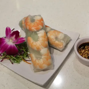 Spring Rolls Wrapped
