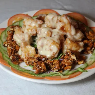 Creamy Walnut Shrimp
