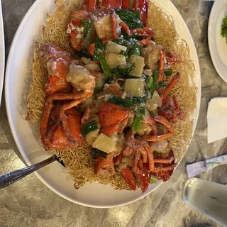 Lobster On Pan Fried Noodle