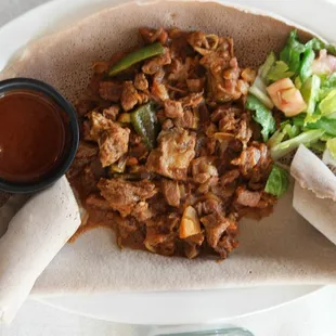 Lamb tibs