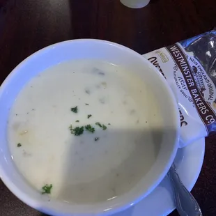 Clam chowder
