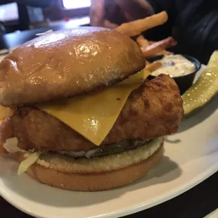 Cod sandwich