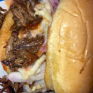 The best brisket sandwich you&apos;ll ever eat.