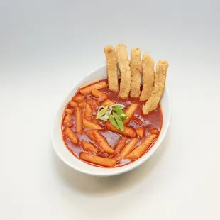 a bowl of tomato soup