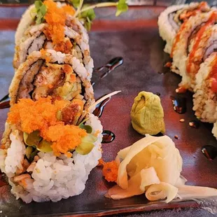 Dynamite &amp; Spider Roll.