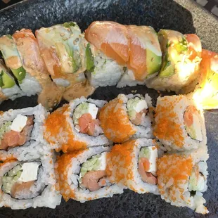 Pearl district and Philly roll