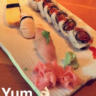 Seared Albacore Nigiri (2 Pieces)