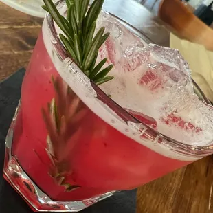 BlackBerry gimblet was Delicious!