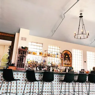 Bar area