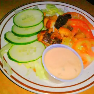 food, chicken wings and fried chicken