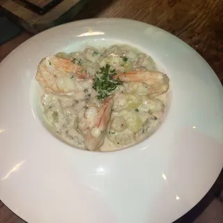 Shrimp and scallop Gnocchi