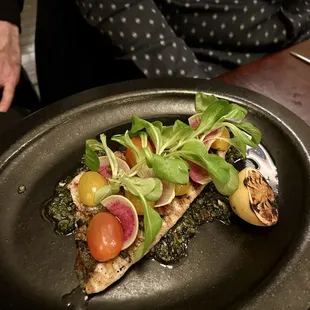Grilled Sea Bass