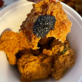 Caviar and Fried Chicken (from Ad Hoc)