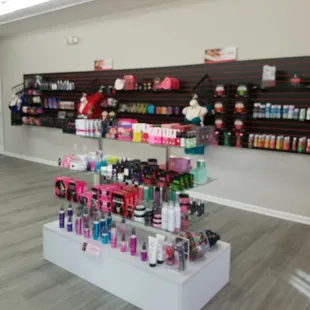 Lotions, oils, lubes...we have it all!