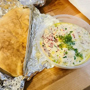 Baba Ghanoush with Pita