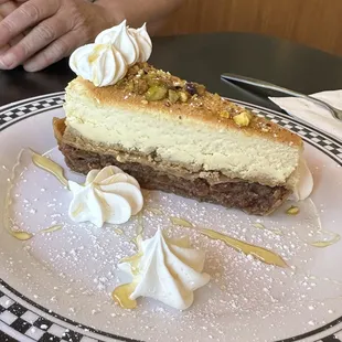 Baklava cheesecake-is the bomb!!!